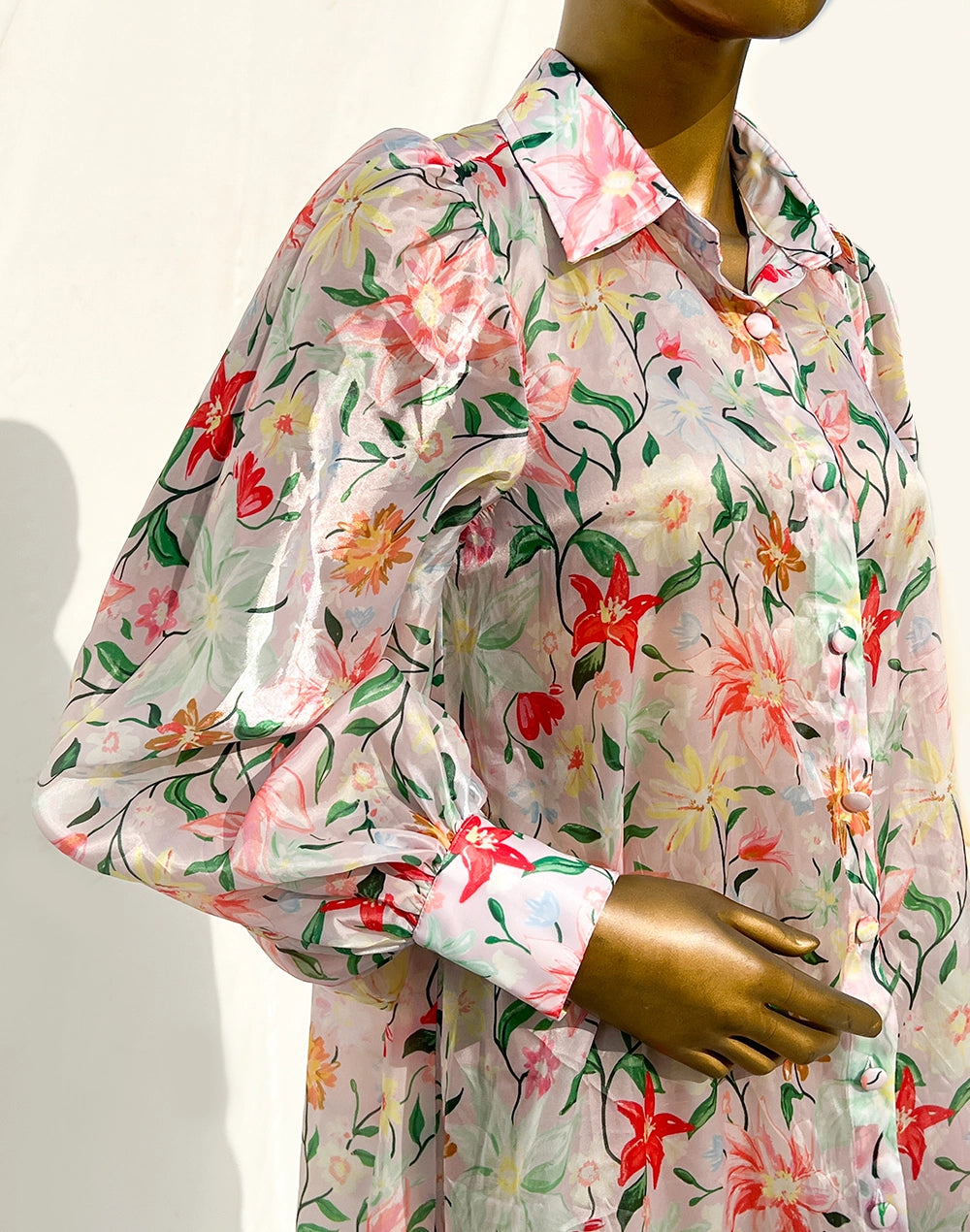 Garden Gala Shirt Dress