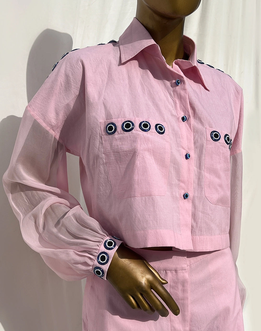 Enchant Drop-shoulder Shirt Set