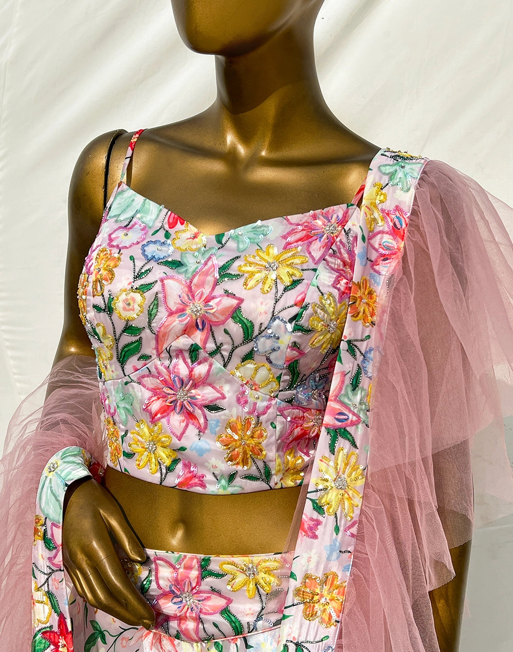 The Floral Essence Lehenga Set