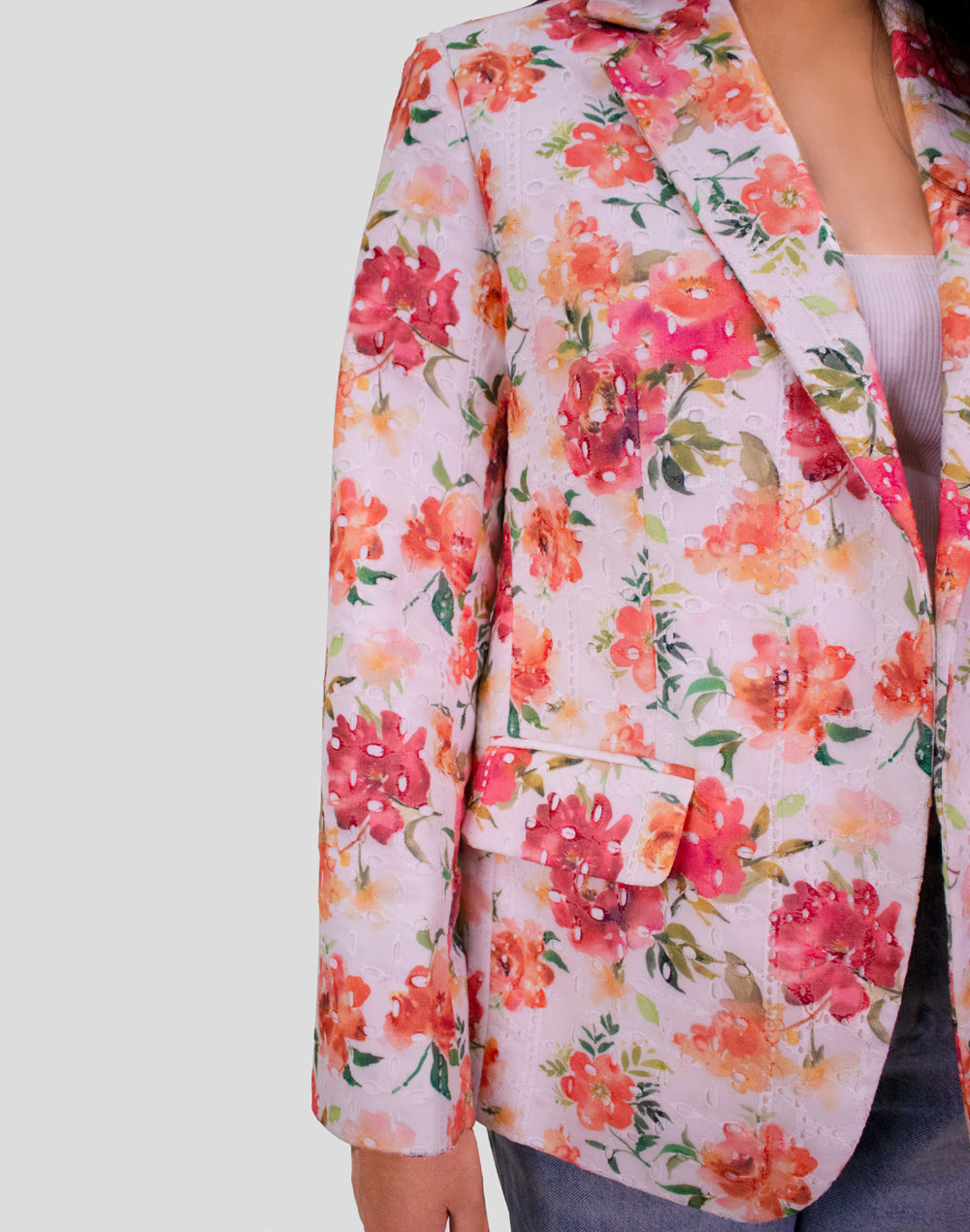 The Floral Essence Blazer