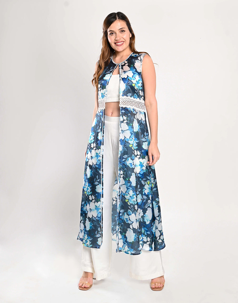 The Blue Blossom Shrug