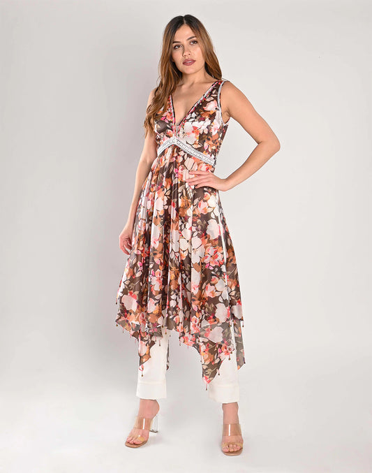 The Tropical Twirl Tunic