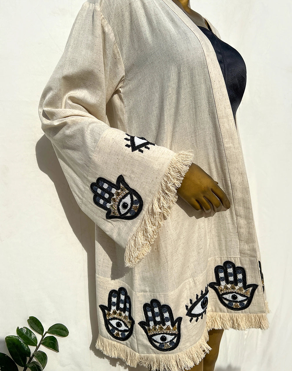 The Gazing Evil-Eye Jacket Set