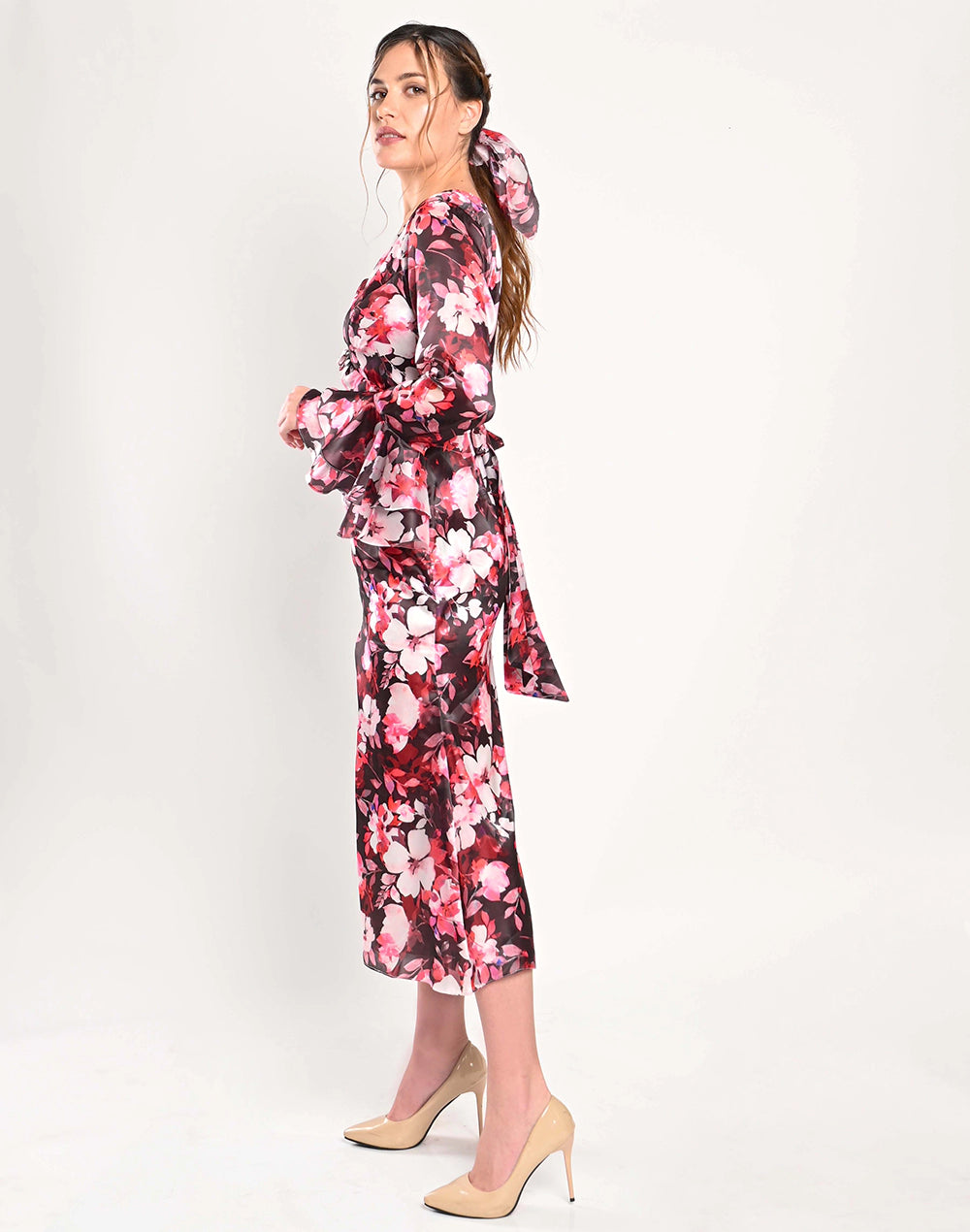 Fuchsia Fields Dress