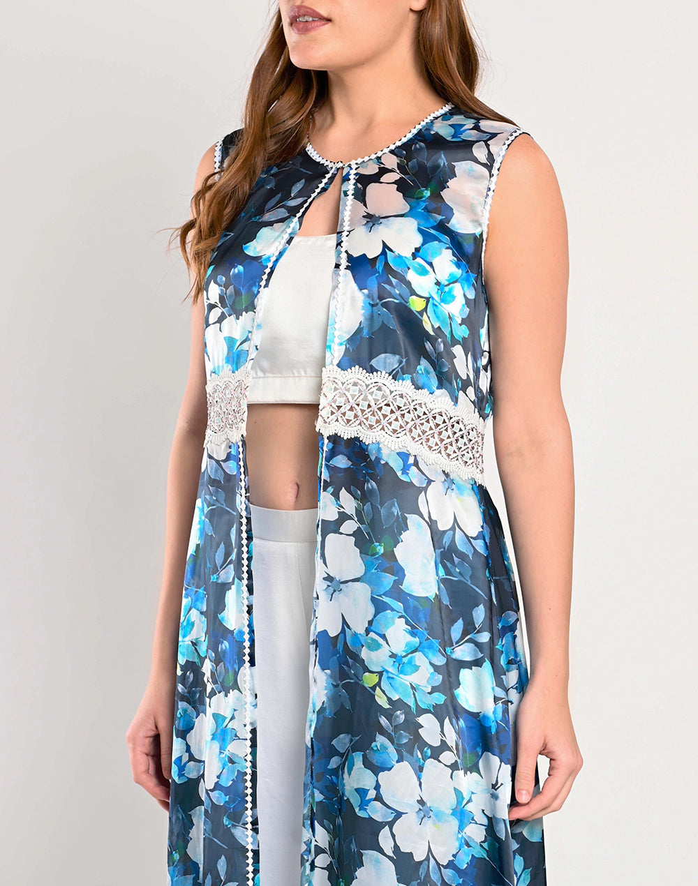 The Blue Blossom Shrug