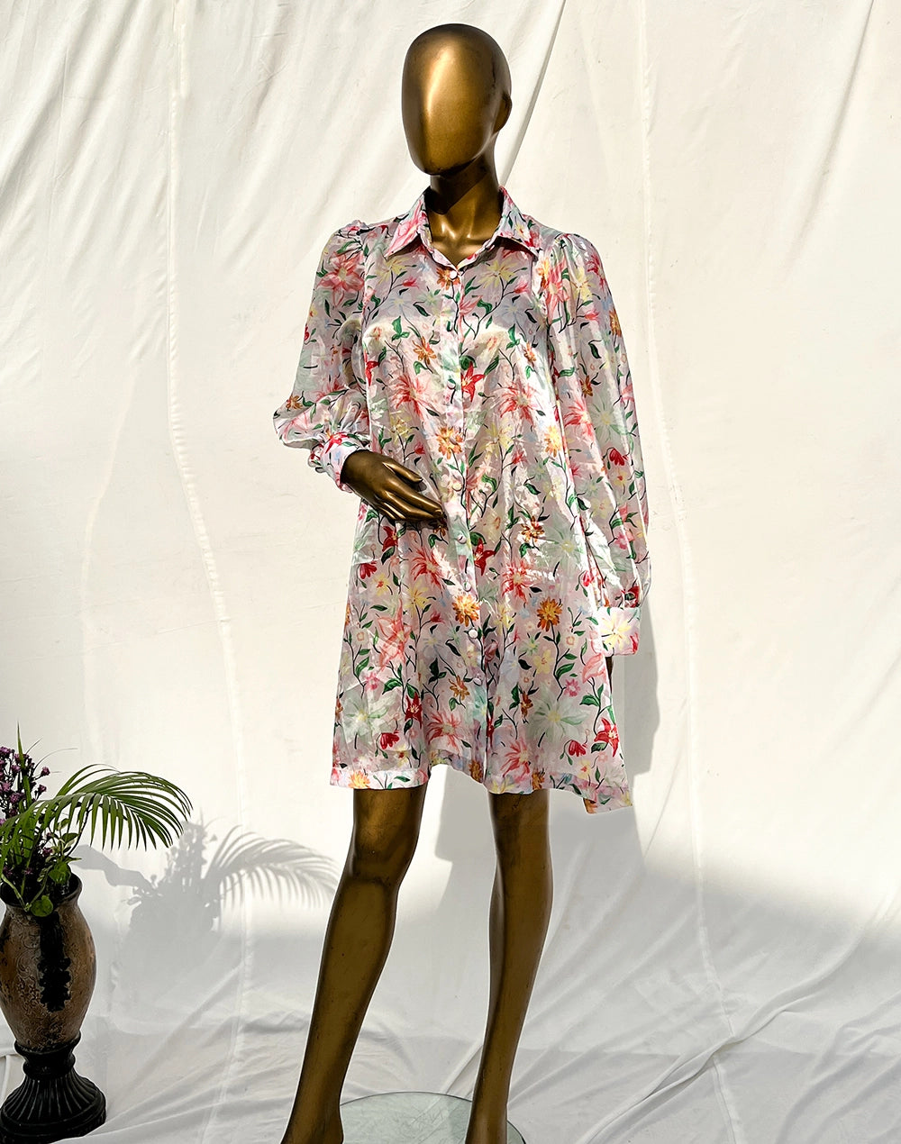 Garden Gala Shirt Dress