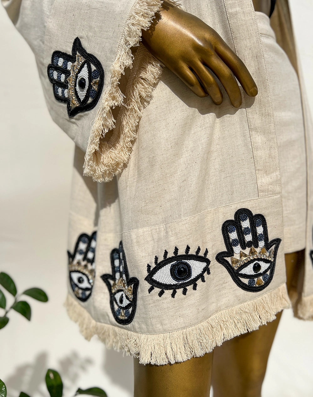 The Gazing Evil-Eye Jacket Set