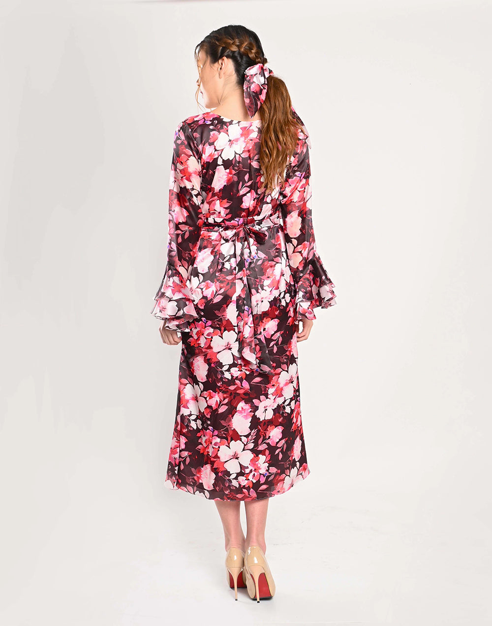 Fuchsia Fields Dress