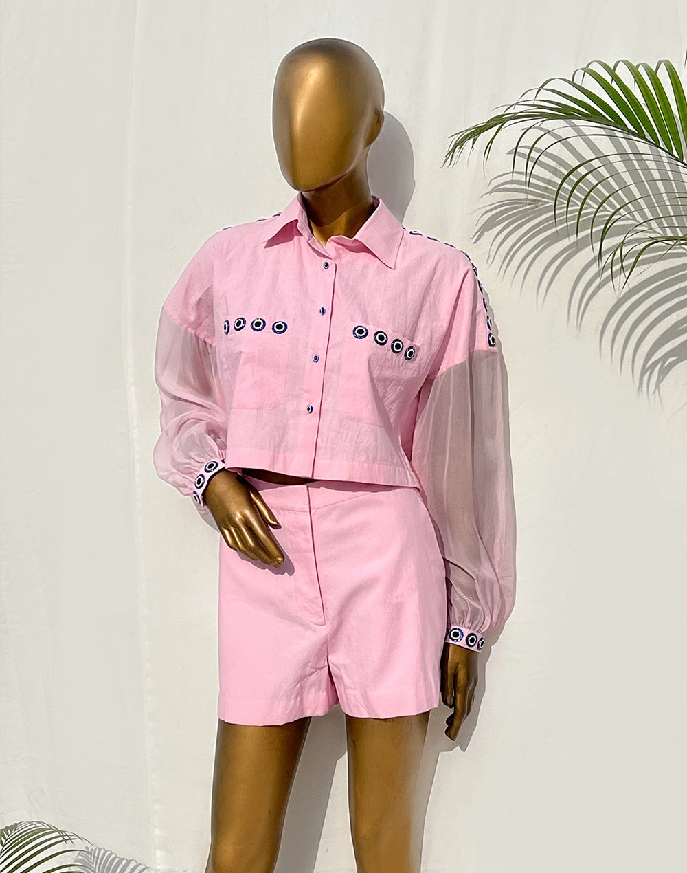 Enchant Drop-shoulder Shirt Set