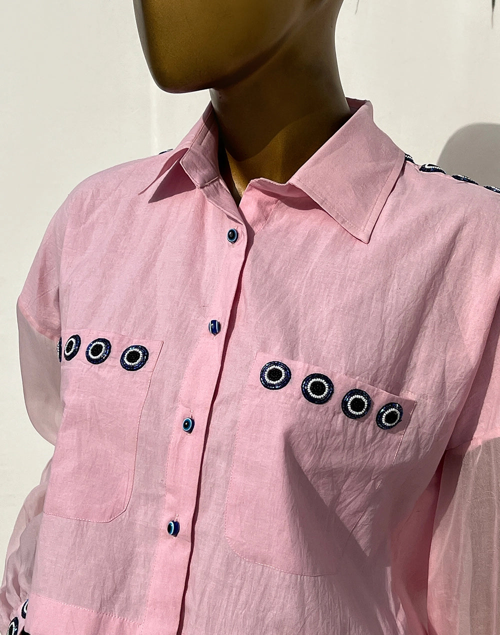 Enchant Drop-shoulder Shirt Set