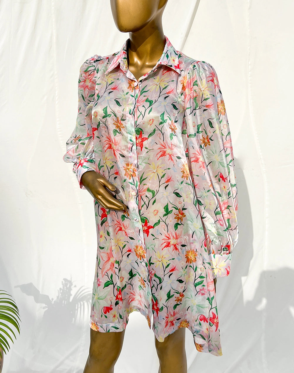 Garden Gala Shirt Dress