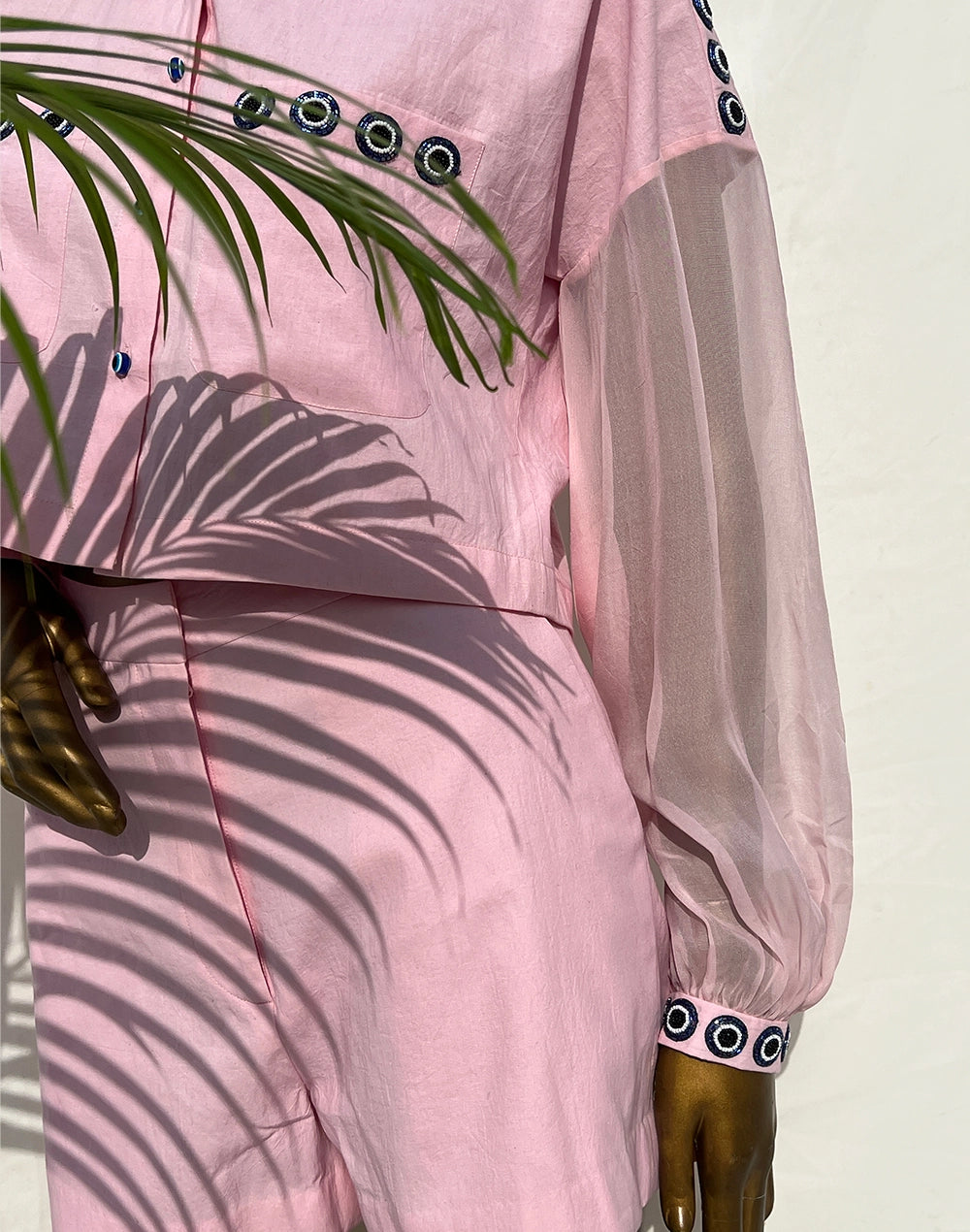 Enchant Drop-shoulder Shirt Set