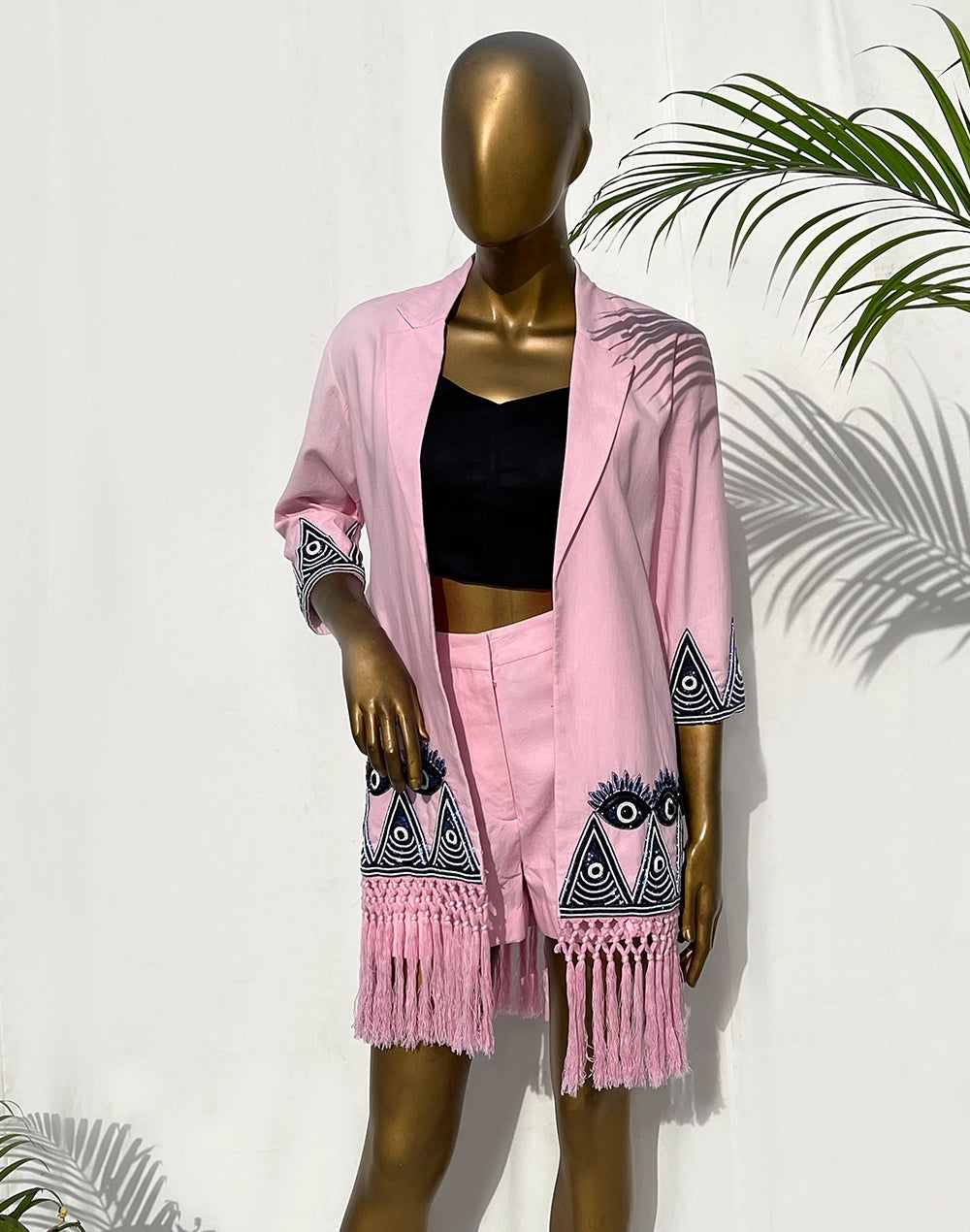 Multi Evil-Eye Jacket Set