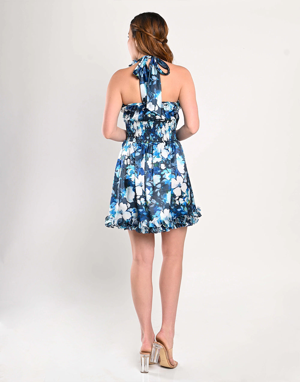 Ocean Breeze Halter Dress