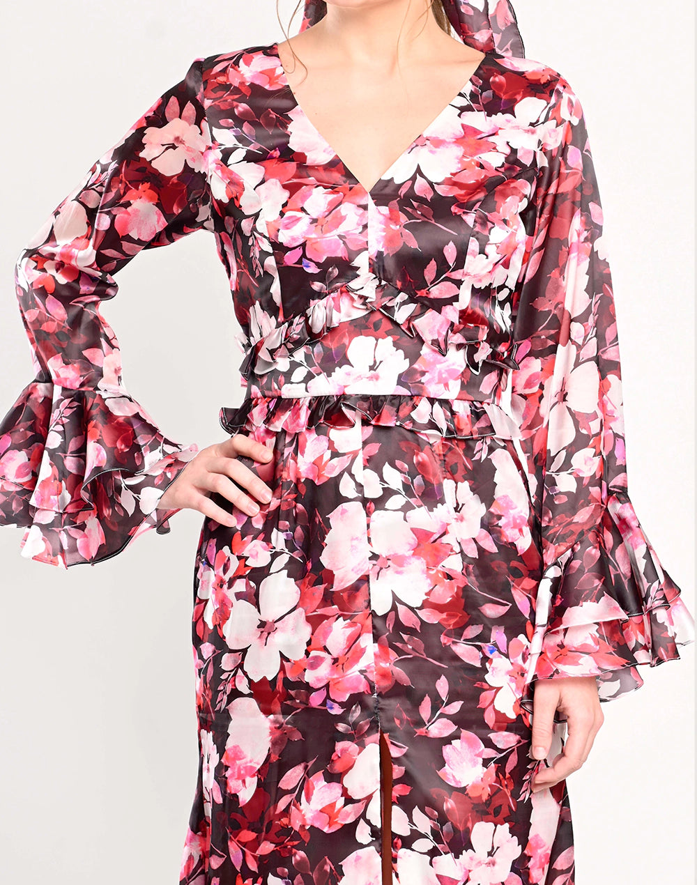 Fuchsia Fields Dress
