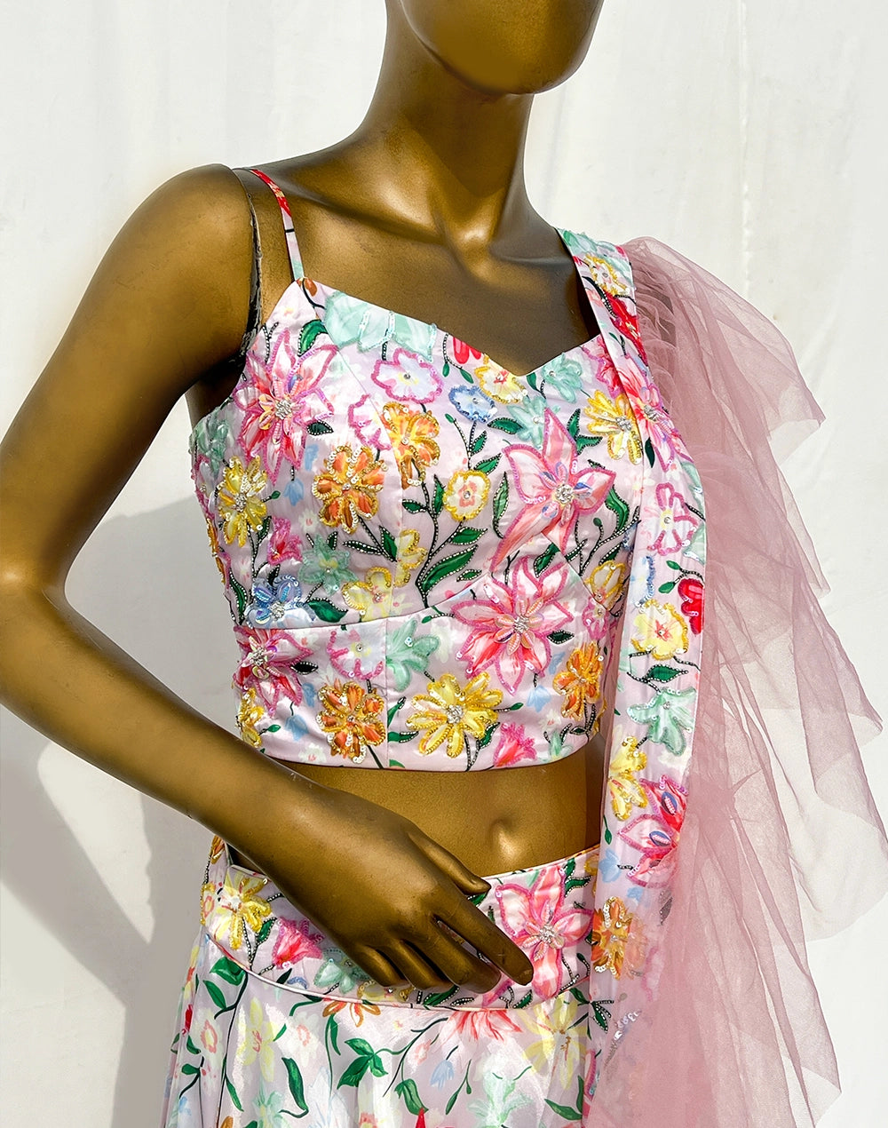 The Floral Essence Lehenga Set