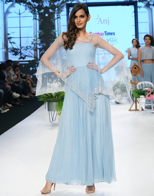 The Aadya Cape Gown