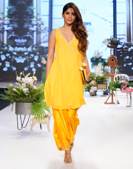 The Aahana Tunic & Palazzo Set