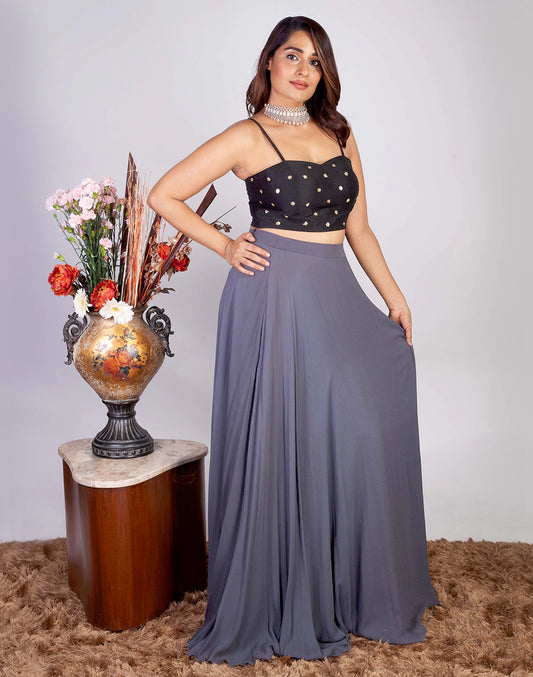 Anj Grey Skirt