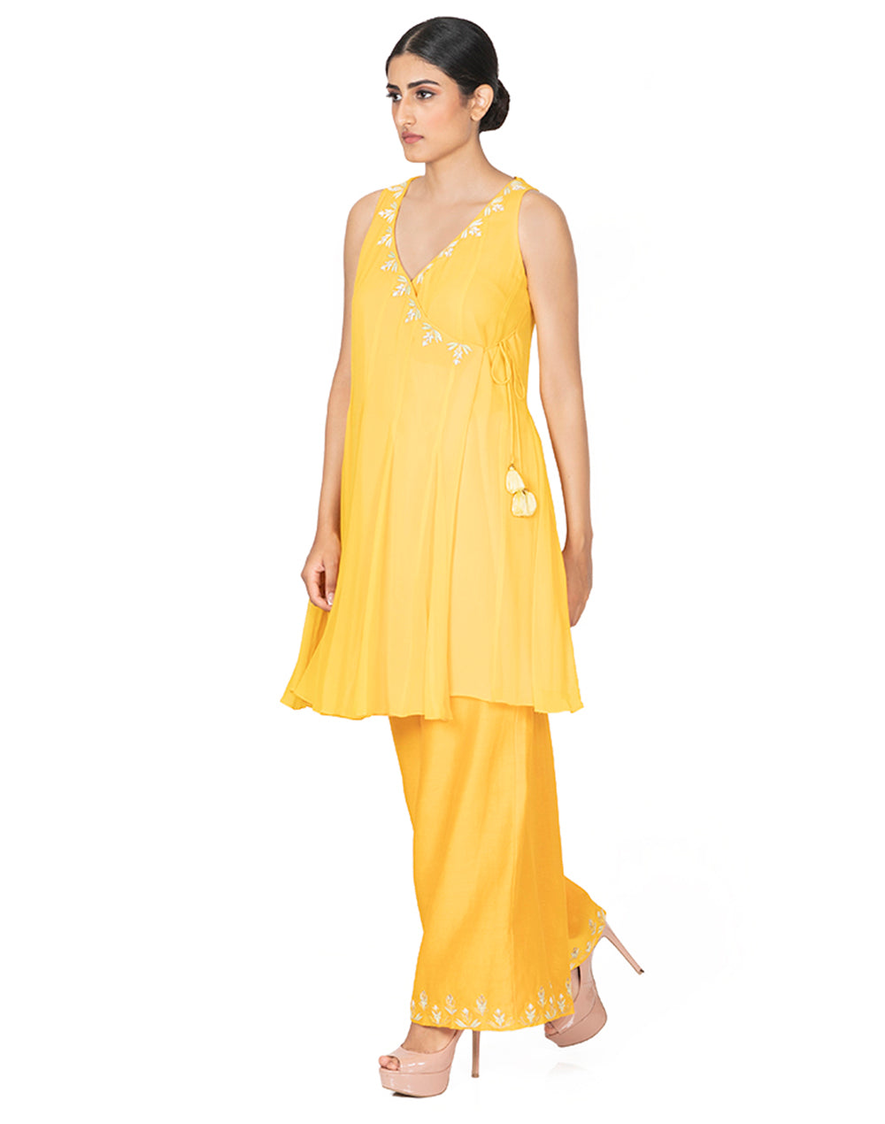 The Aahana Tunic & Palazzo Set