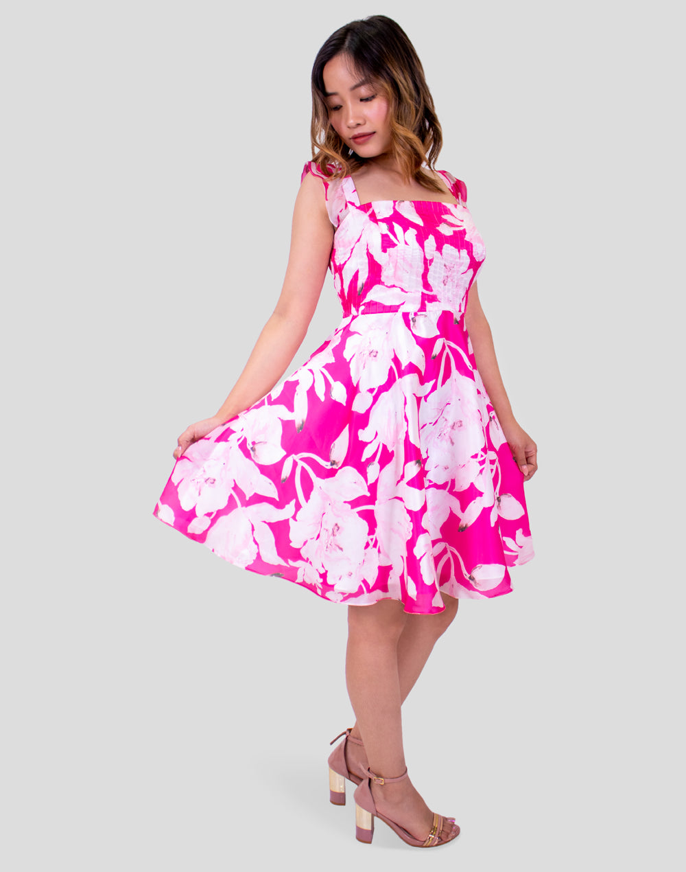The Rosette Twirl Dress