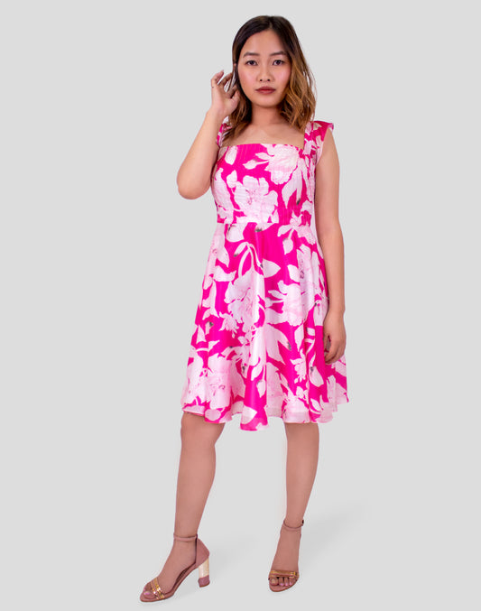 The Rosette Twirl Dress