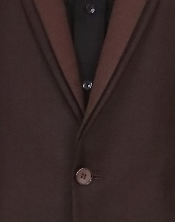 Brown Blazer With Double Lapel Suit