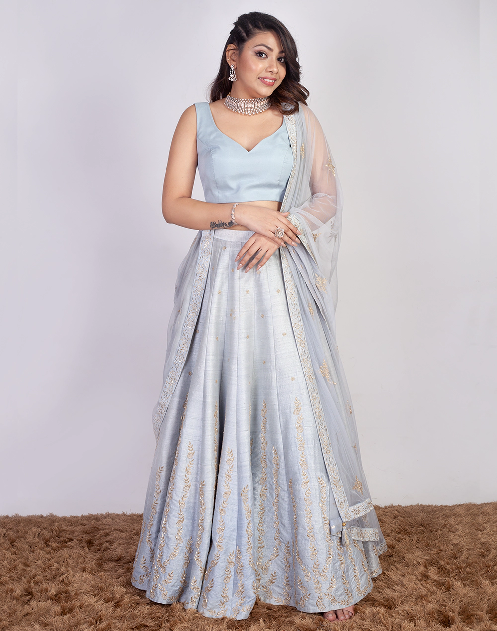 The Malika Lehenga Set-01